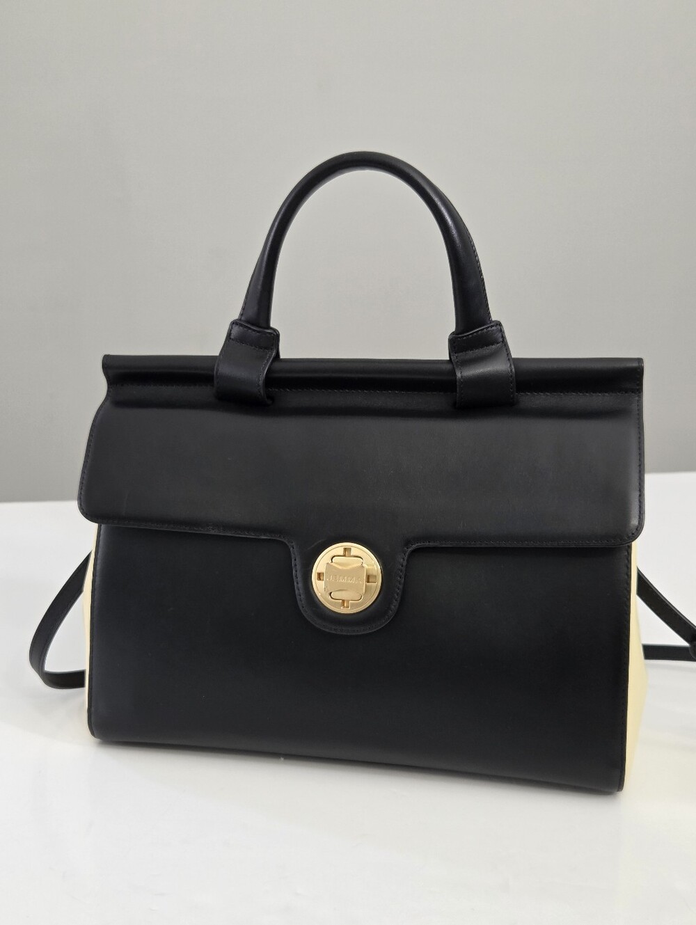 EXCELLENT JEMMA EMMA 32 PETITE BAG - BLACK / VANILLA